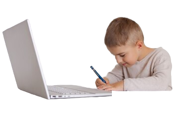 estudiando de manera virtual